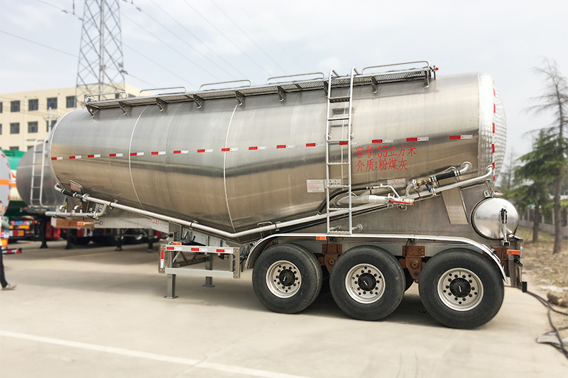 40 ton Aluminum bulk cement trailer