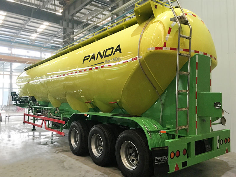 Dry bulk flour tanker trailer