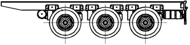 4 Улучшенная конструкция прицепа топливозаправщика с разъемной конструкцией подрамника
